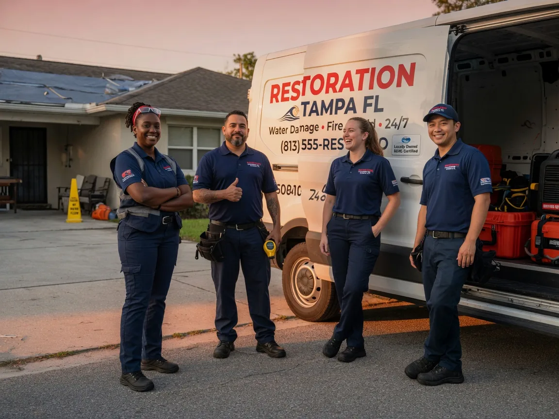 Water Damage Restoration company in Tiffin, IA