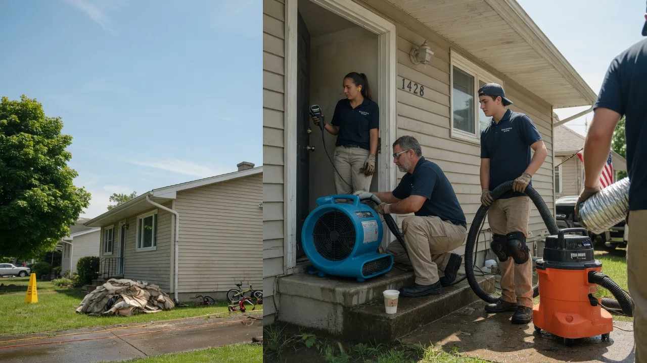 Water Damage Restoration in Tiffin, IA near me